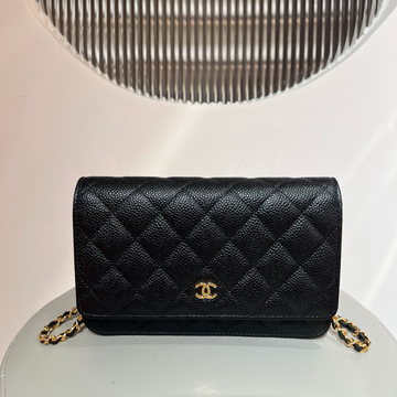 Chanel 330 WOC Black Caviar